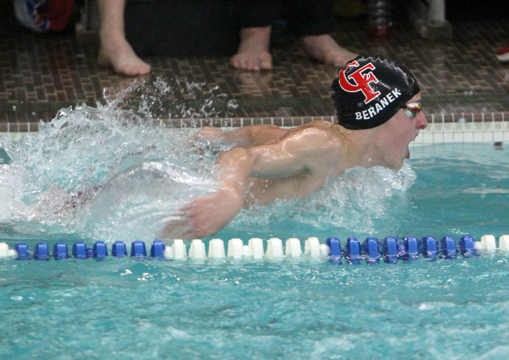 Eau Claire Boys Swimming Husky Invitational 1-19-19
